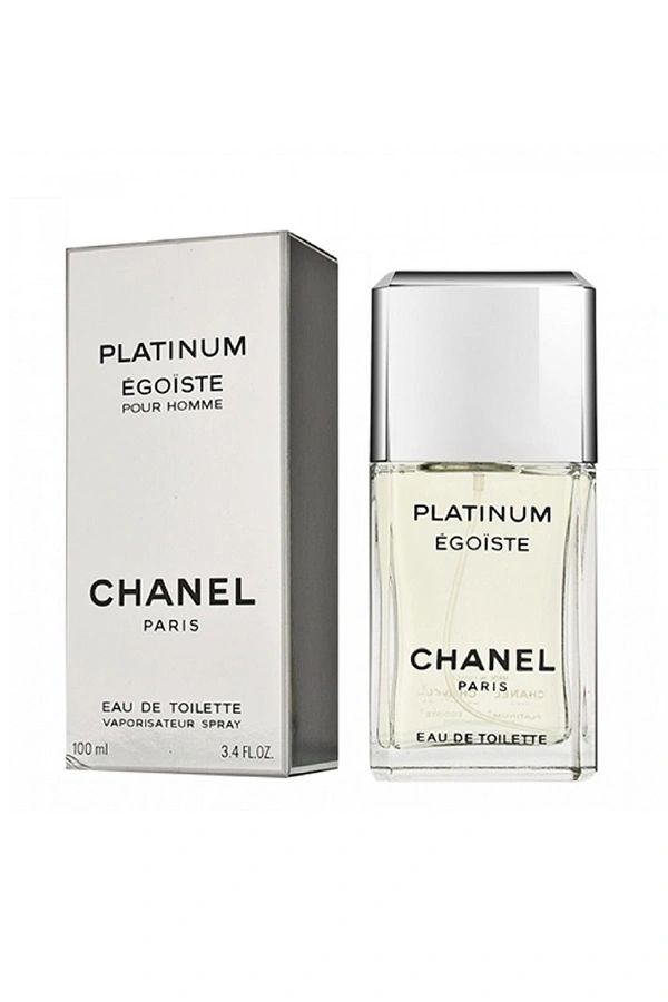 100% Pure Chanel Platinum Egoiste Eau de Toilette Spray by Chanel Paris EDT  100ml FRANCE India - 1 Qty
